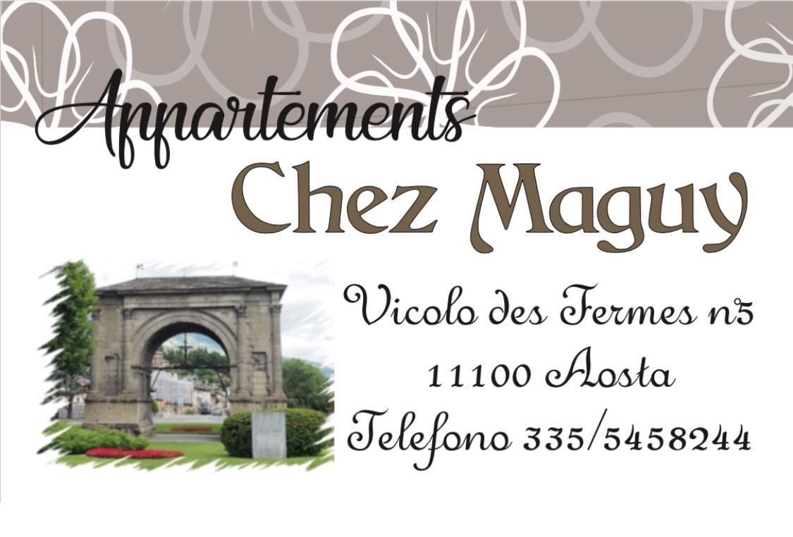 Ferienwohnung Chez Maguy Aosta Exterior foto